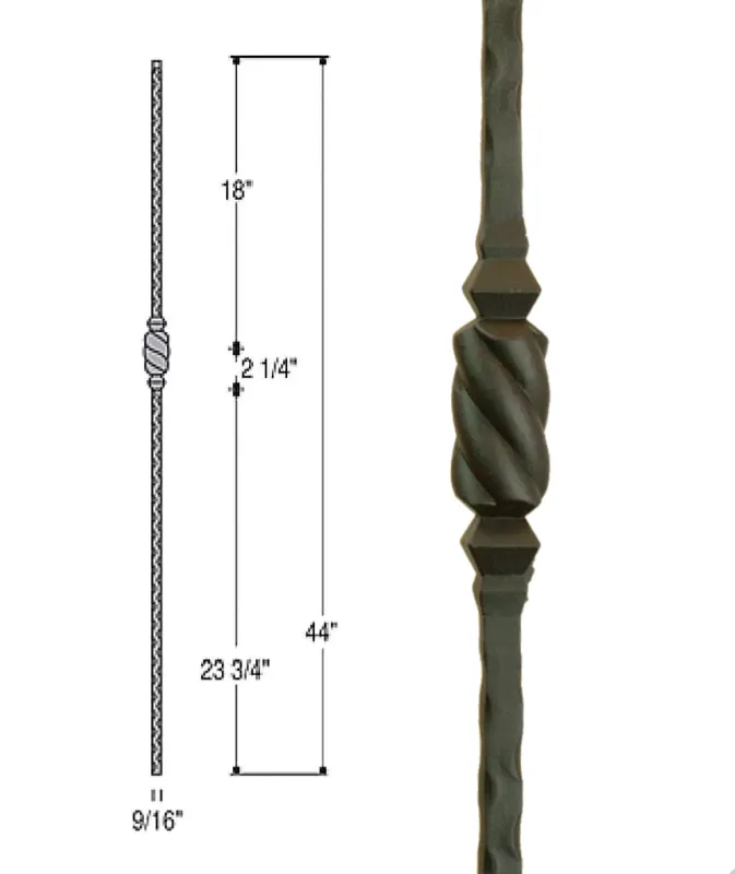 Individual Beehive Iron Baluster : 2766