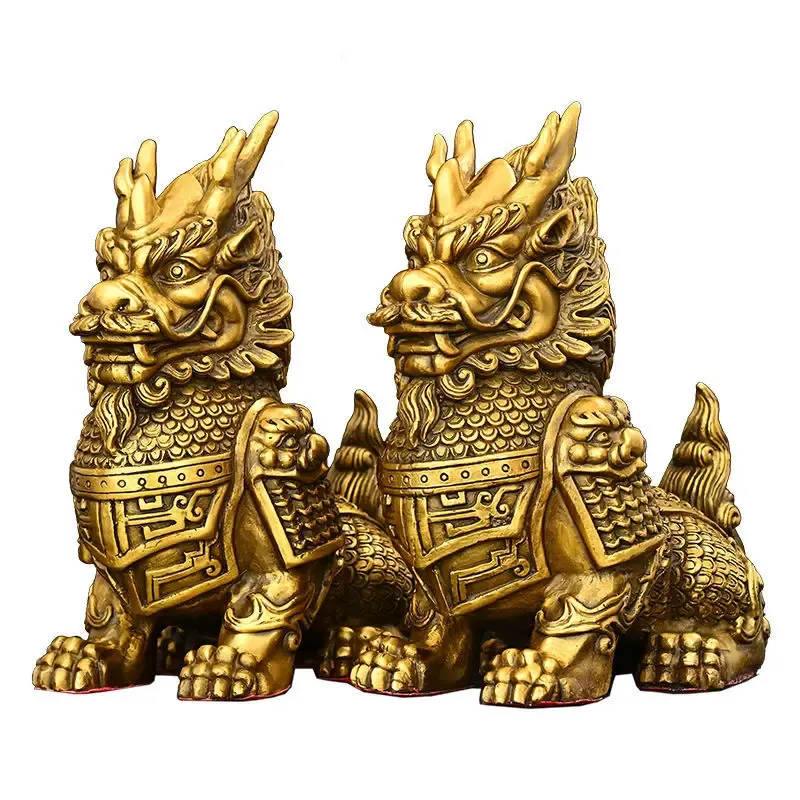 Industrial Strength Afralia™ Warm-toned Unicorn Ornaments: Home & Office Decor Crafts