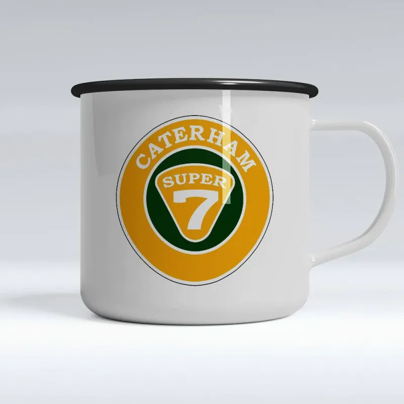 Industrial Strength Caterham Enamel Mug