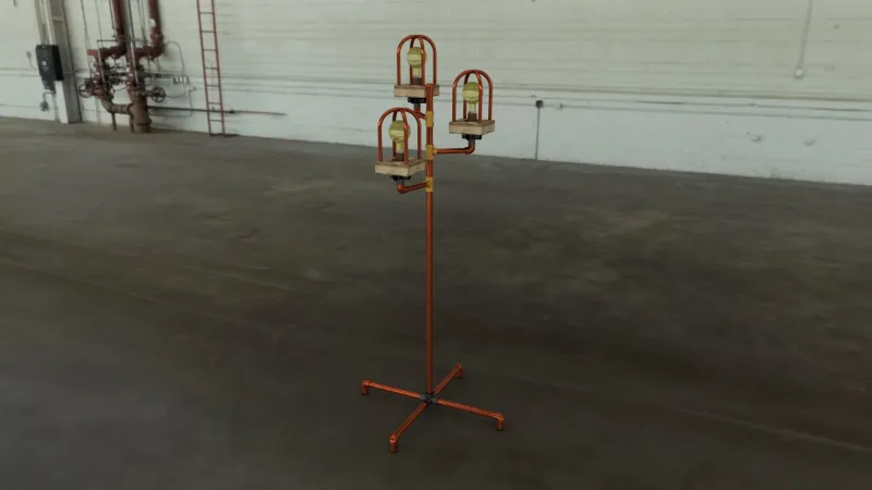 Industrial Strength David's tailor-made lamp