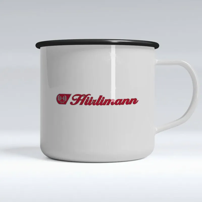 Industrial Strength Hurlimann Enamel Mug