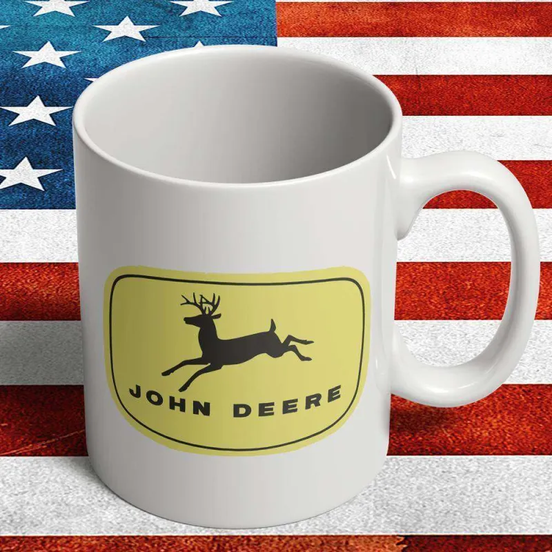 Industrial Strength John Deere Clay Mug No. 5