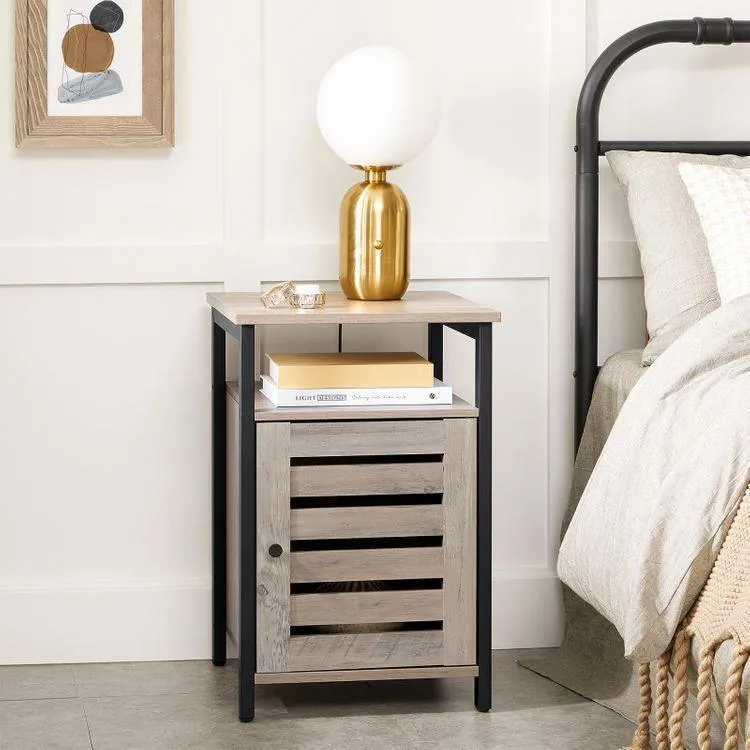Inner Modifiable Shelf Nightstand