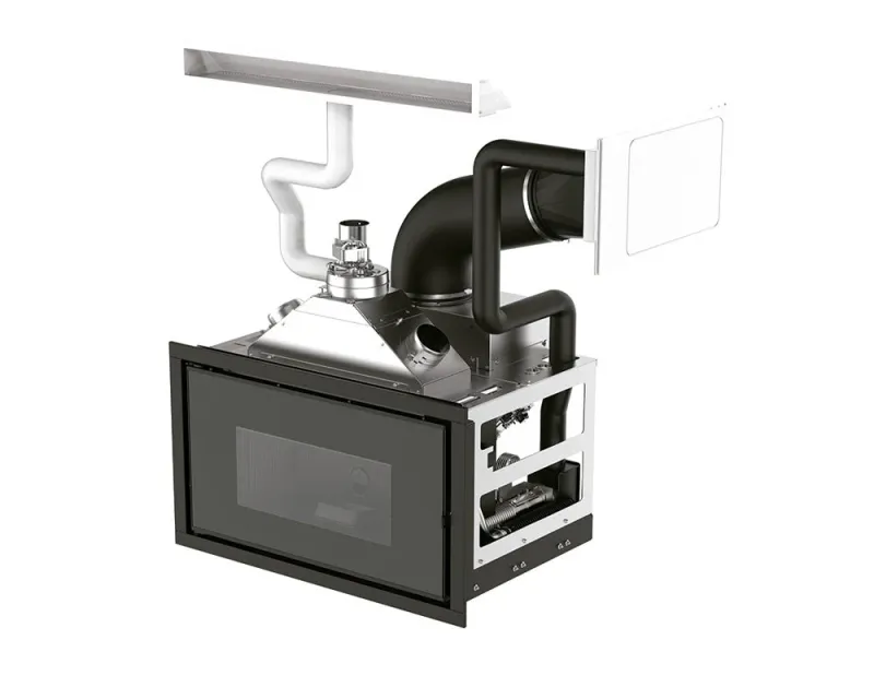 Inserto Camino Pellet MCZ VIVO 90 PELLET Comfort Air 11 M1 Da 11 Kw