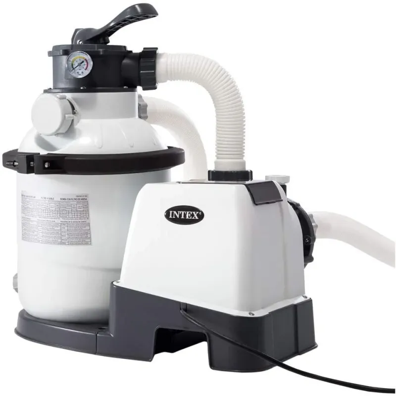 Intex 26644 Pompa Sabbia Flusso D'acqua 4,500 L/h Flusso Di Sistema 4,000 L/h