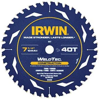 Irwin Marathon Weldtec 184mm 40t Saw Blade - T9098041