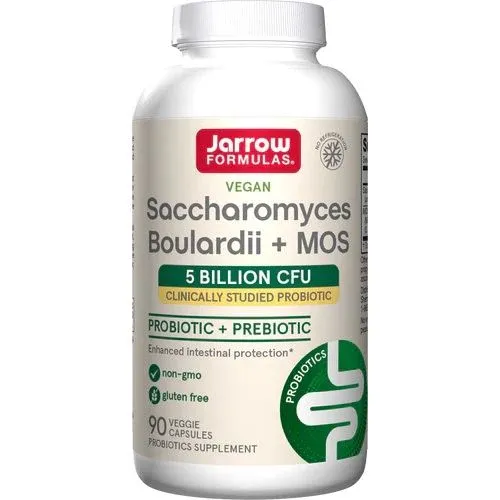 Jarrow Formulas | Saccharomyces Boulardii + MOS | 90 vcaps
