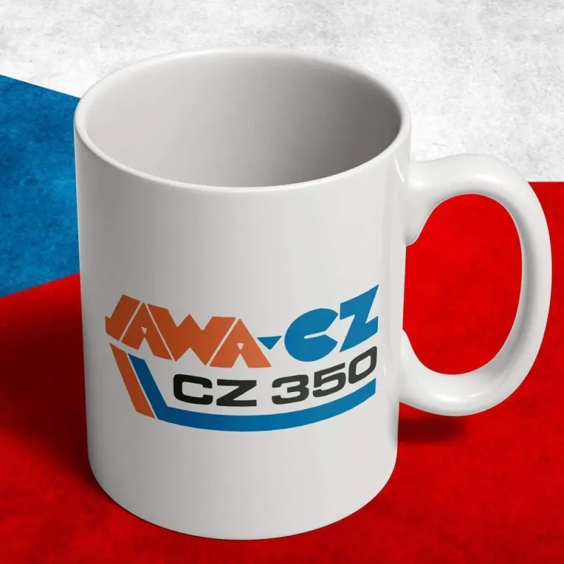 Jawa Cz350 Earthenware Mug