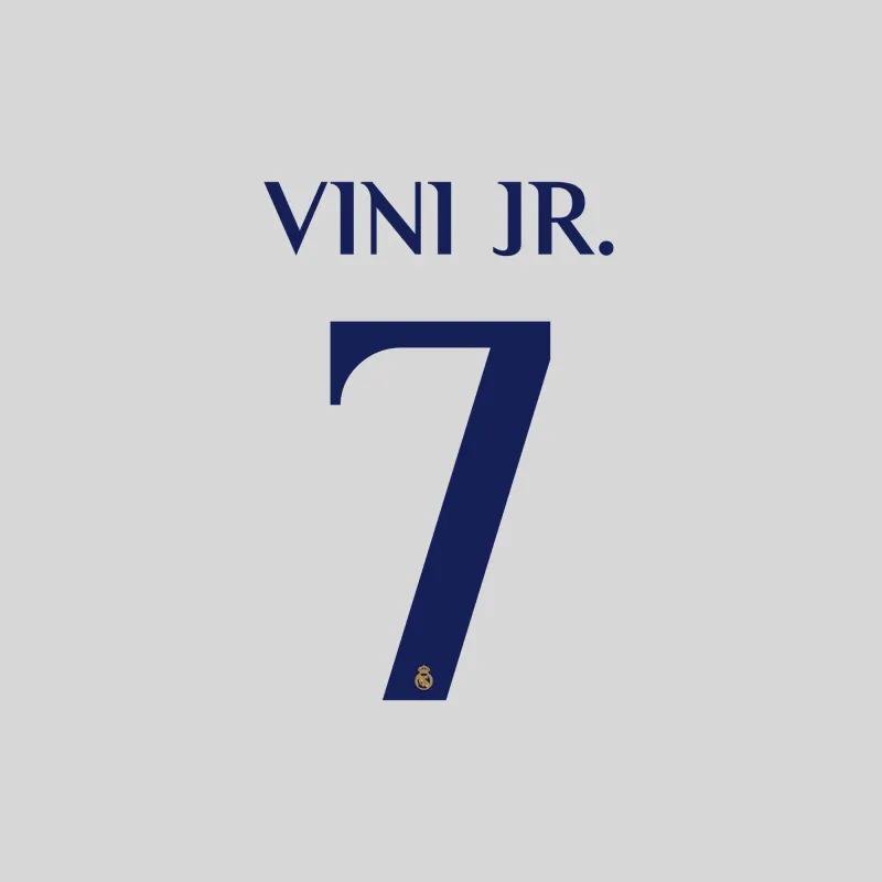Jnr Home - VINI JR. 7 Real Madrid 23/24 Place