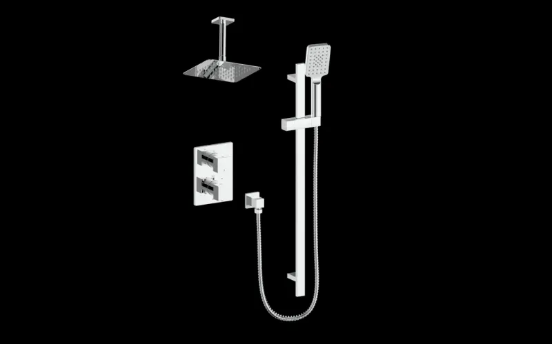 KAPFENBERG 2-WAY TH SHOWER KIT 6" CEILING ARM N/