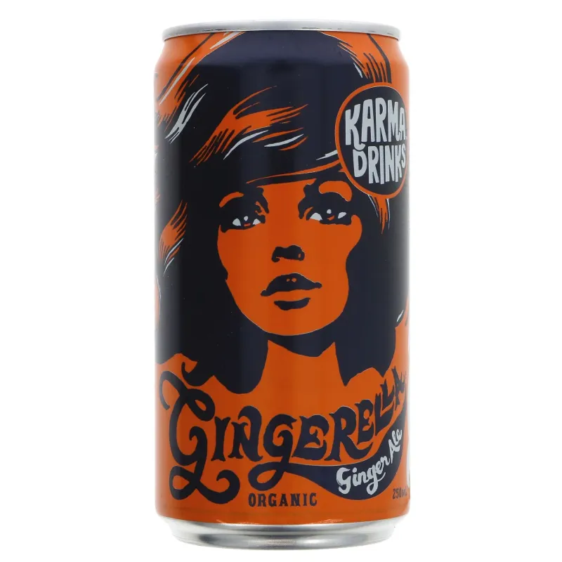 Karma | Gingerella Ginger Ale - Chemical-free and Fairtrade | 250ml
