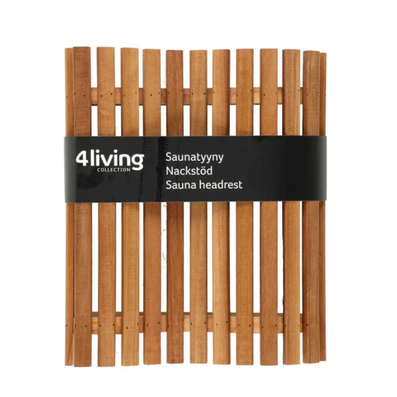 KeiCo Traditional Heat Treated Alder Hardwood Sauna Headrest