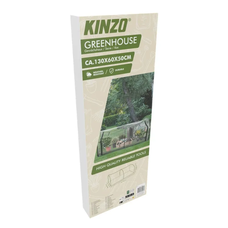 Kinzo Heavy-duty & Weather Resistant Greenhouse | 60 x 50 x 130cm