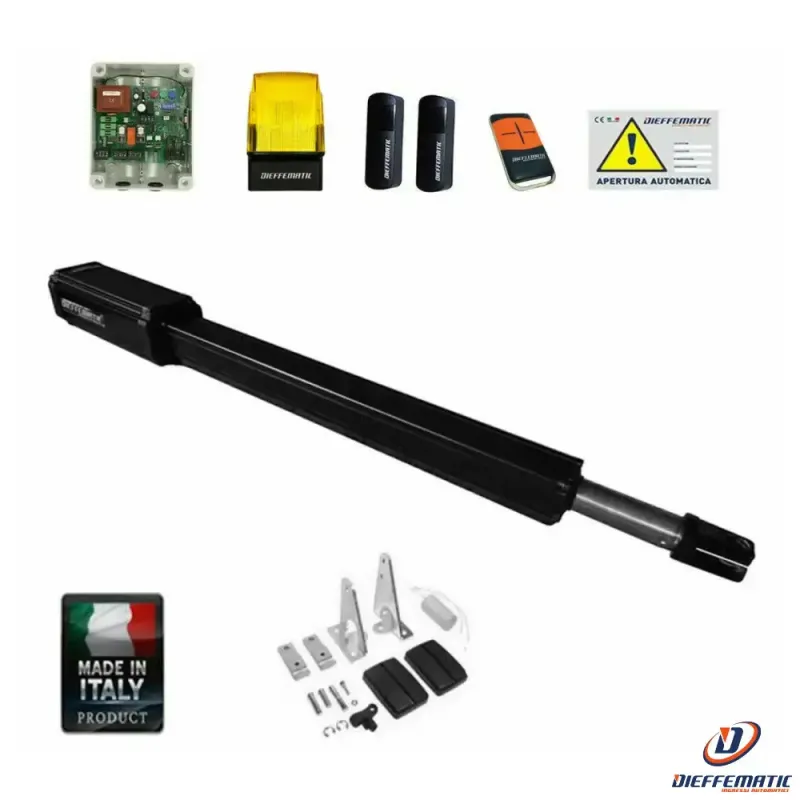 Kit Vh 400 230v Automazione Apri Cancello Mono Anta Singola Max 2,50 Mt Battente