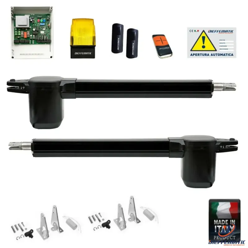 Kit Adjust Bhe 400 220v Dfm Cancello Battente 2 Ante Si Adatta Genius Aprimatic