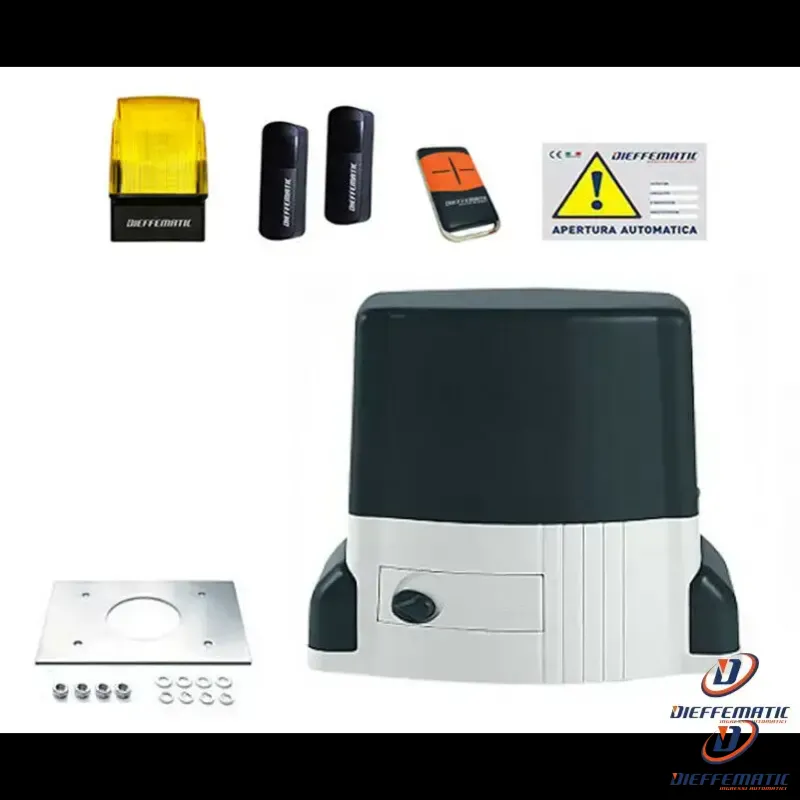 Kit Automazione Apri Cancello Scorrevole Anta 1500 Kg 230v Thor