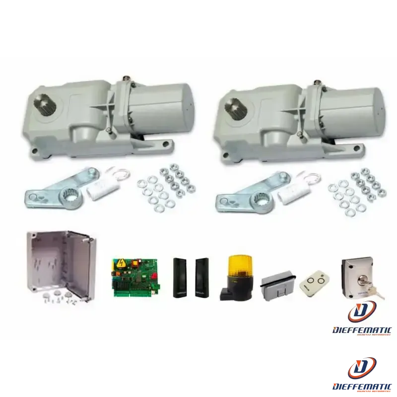Kit Automazione Roller 868 Cancello Interrato Faac Genius 230v 500 Kg X Anta