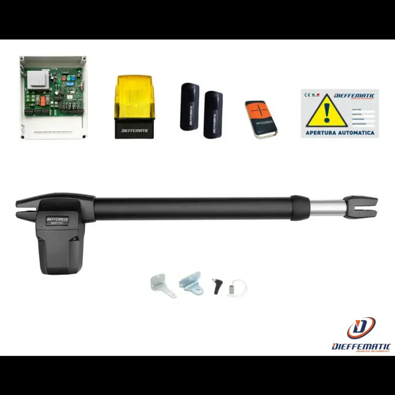 Kit Bhr 400 Automazione Cancello 1 Mono Anta Sx 220v Si Adatta Faac Came Bft