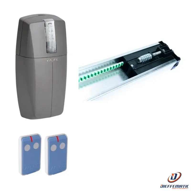 Kit Porte Sezionali E Basculanti Life Setup Pr120 Xl_2M2 + Prb25_Mr 1Kt6750001