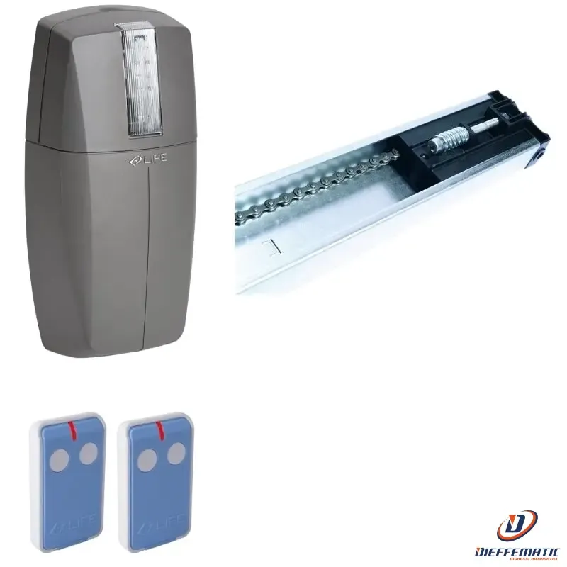 Kit Porte Sezionali E Basculanti Life Setup Pr120 Xl_2M2 + Prc25_Mr 1Kt6500001