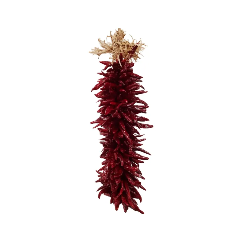 Kitchen Piquin Chile Pepper Ristra/ 12 inch Made USA