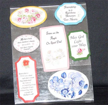 L454 Plaques Porcelain Molds