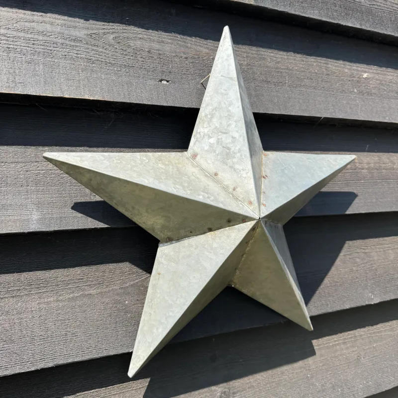 Large Armish Barn Alloy Star