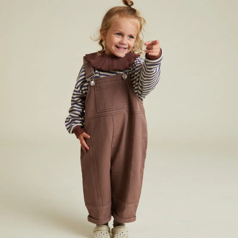 Laser Level Blythe washed coco dungaree
