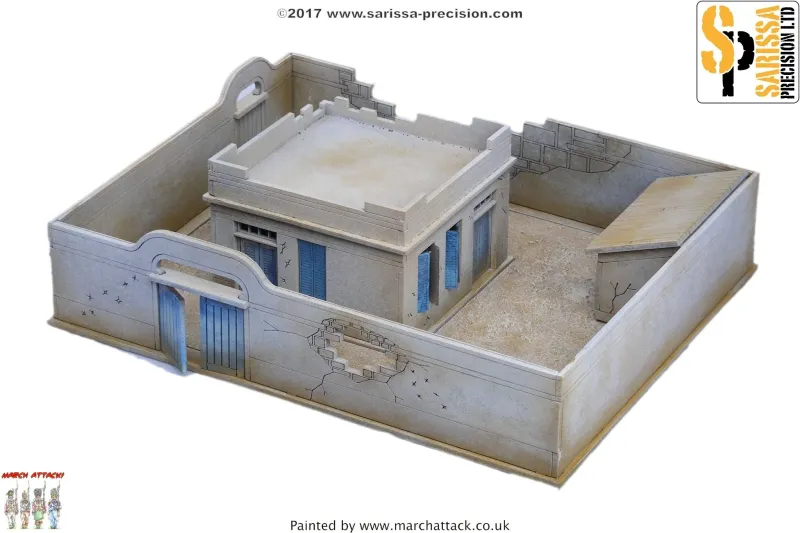 Laser Level Damaged Compound and House - 15mm