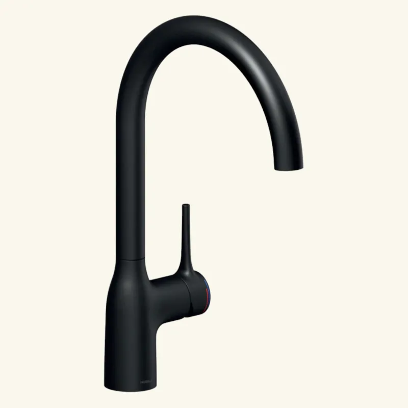 Laser Level Robinet Luisina noir mat CAMILLE