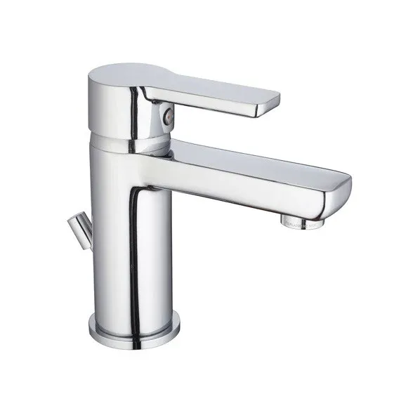 Laser Level Robinet mitigeur lavabo oversized CISAL SOFTCUBE avec bonde