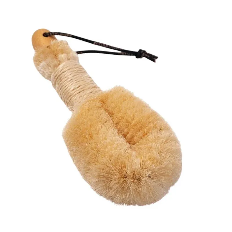 Laser Level Unadulterated Sisal Massage Hand Brush Japanese Style