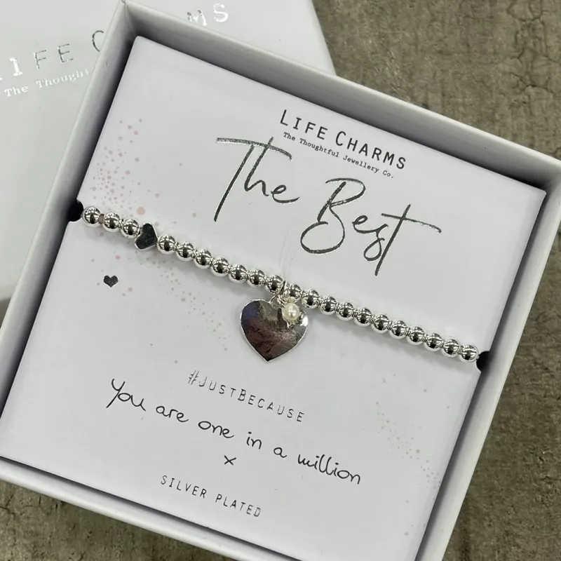 Life Charm Bracelet - ‘ Best’ 3-Year Service Plan
