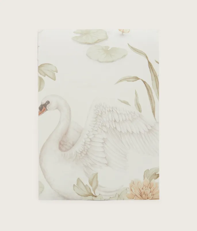 Lily swan alabaster wallpaper sample Kit Accessories
