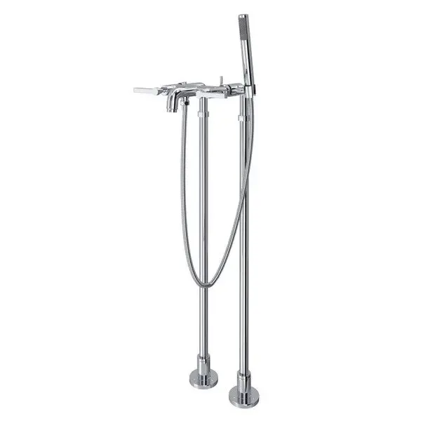 Lombardia® Floor Affix Tub Filler Quick-Release