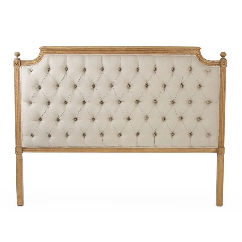 Louis Tufted Headboard Queen CL045 Queen E255 A003