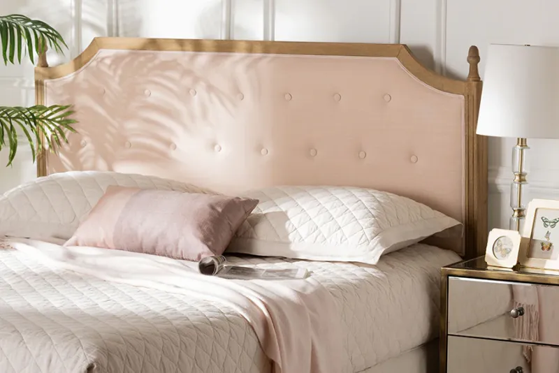 Lourdes Queen Upholstered Headboard 40-Piece Bit Set