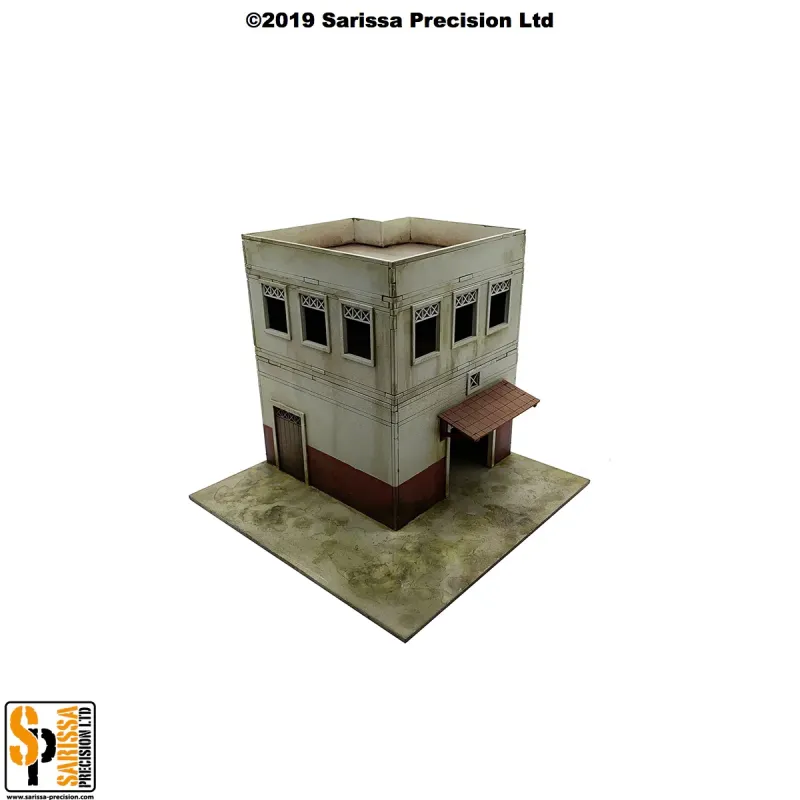 Lower Rank Insula Corner Flat Roof