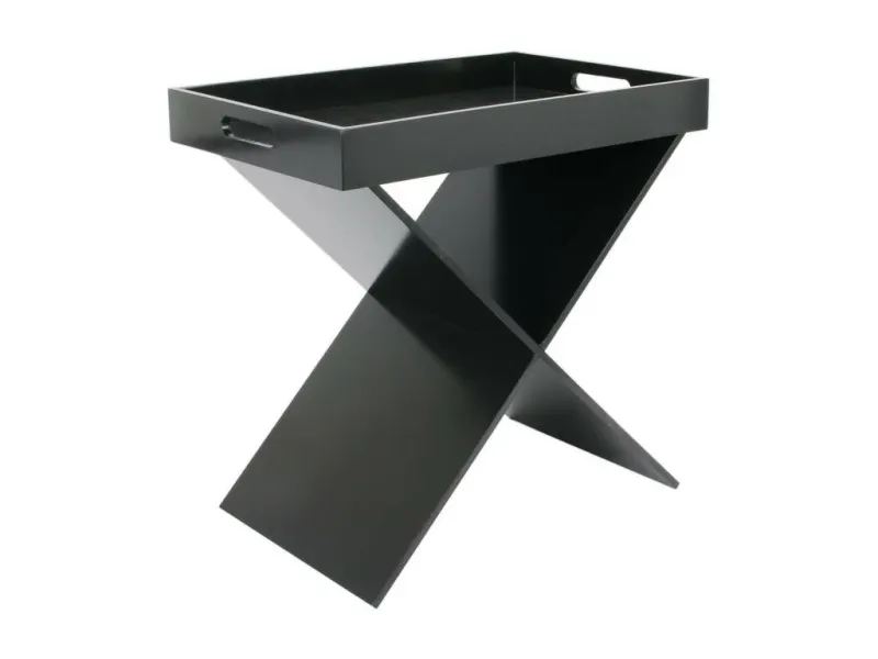 Magnetic Doucezen - Jet-black Side Table Removable Top