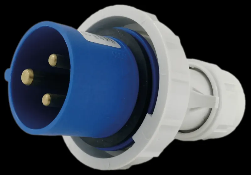 Magnetic Ficha Macho Industrial IP67 16A 2P+E 230V