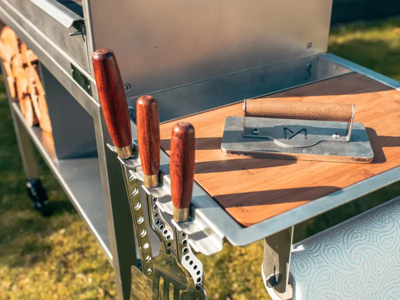 Magnetic Metartal Asador Nino Prep Station