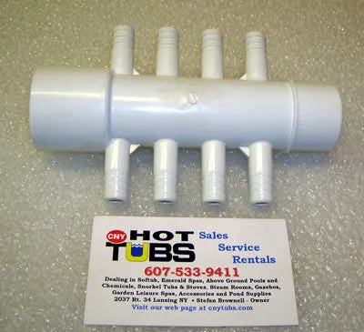 Magnetic 8 Port PVC Air Manifold