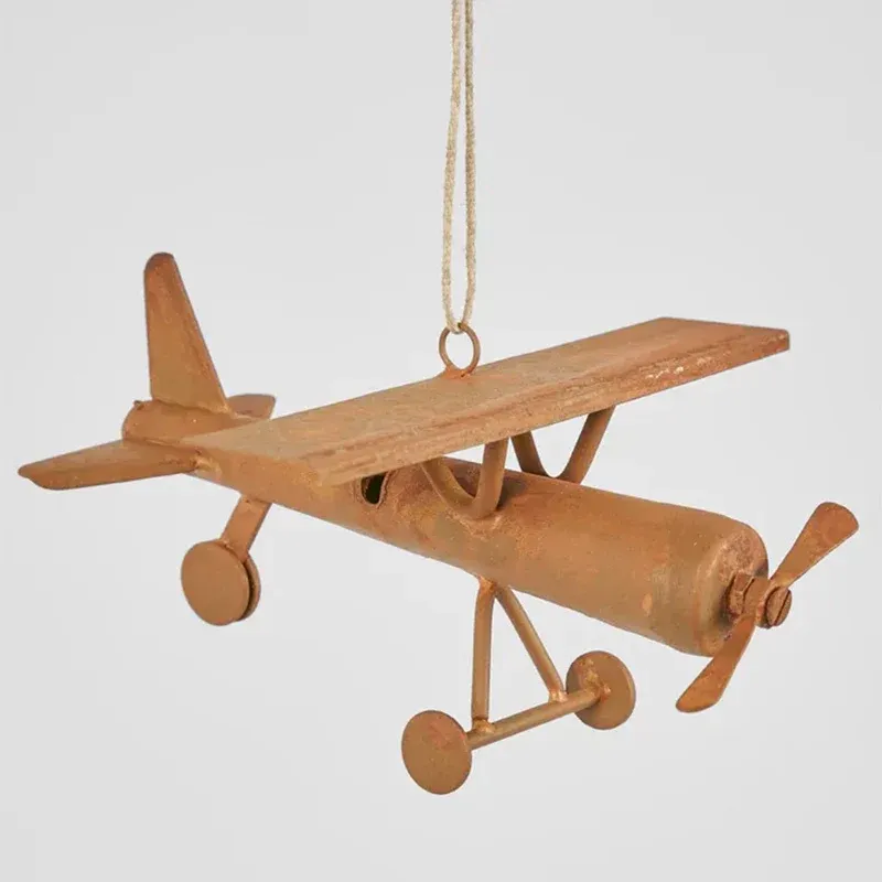 Magnetic Rustic Rundle Plane Ornament