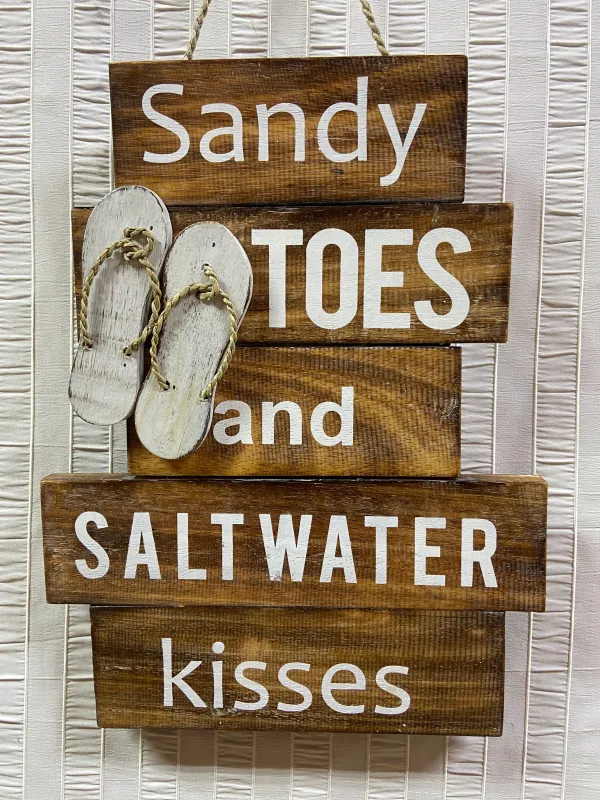 Magnetic Sandy Toes Signs from Bali