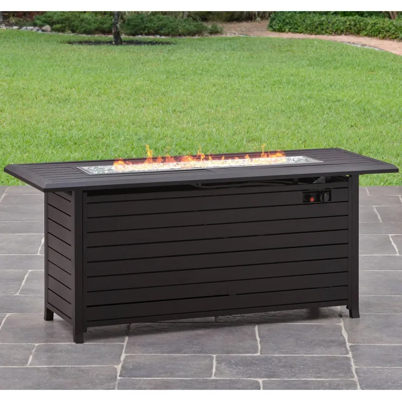 Magnetic Upgraded Homes and Gardens Carter Hills 57" Gas Fire Pit