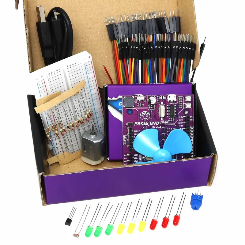 Maker UNO EduKit | Variable Speed | Overload Protection