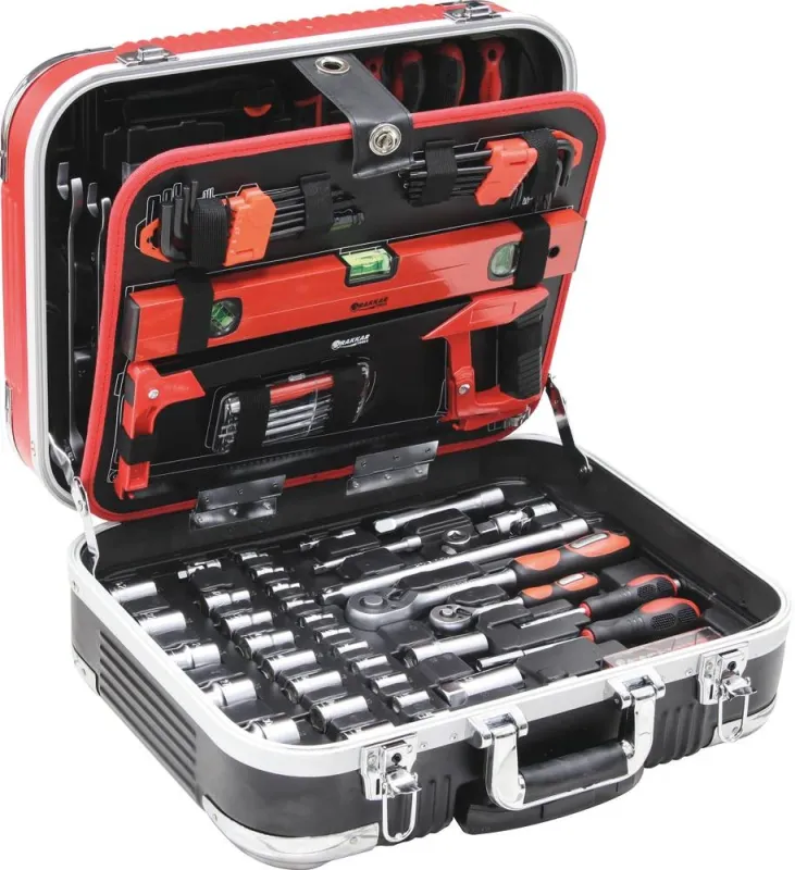 MALLETTE DE DEPANNAGE 133 PCS 1/2" + 1/4"