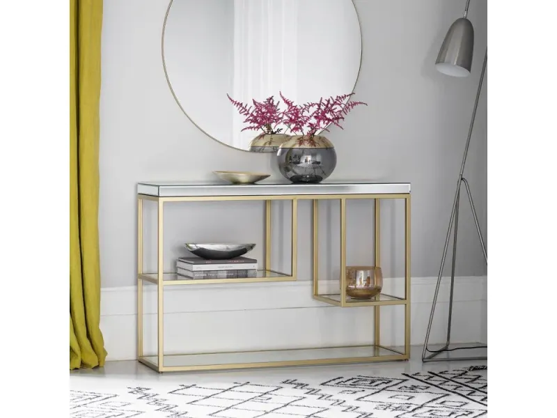 Mayfield Ponoka Console Table Champagne