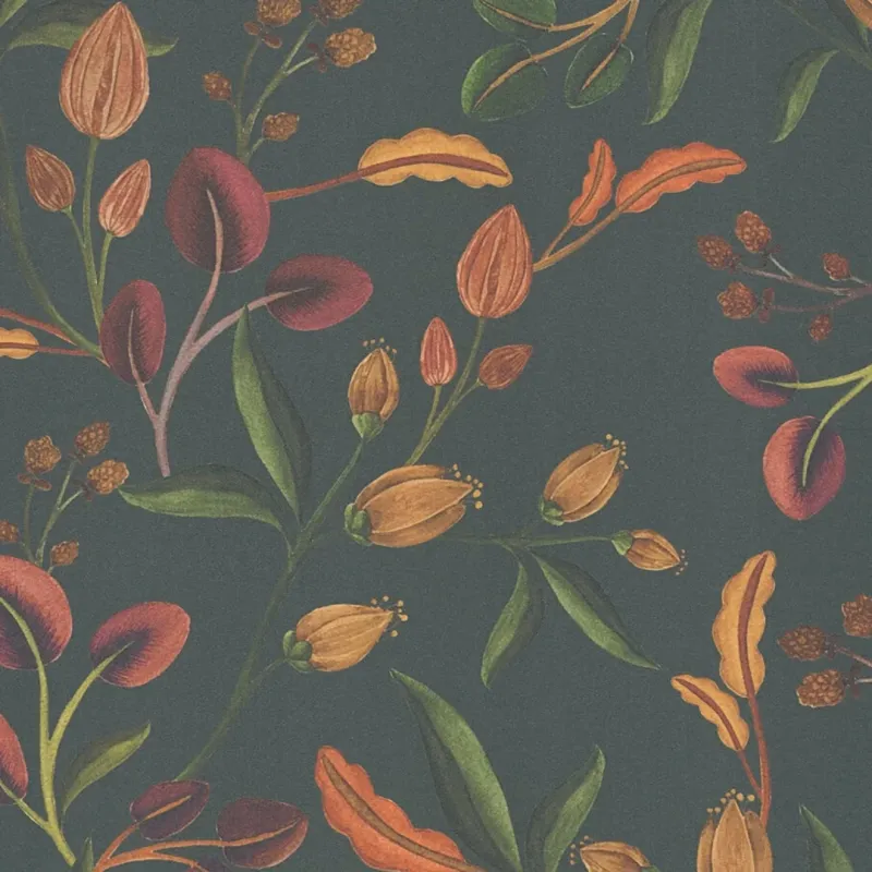 Meadow Muse Wallpaper Charcoal