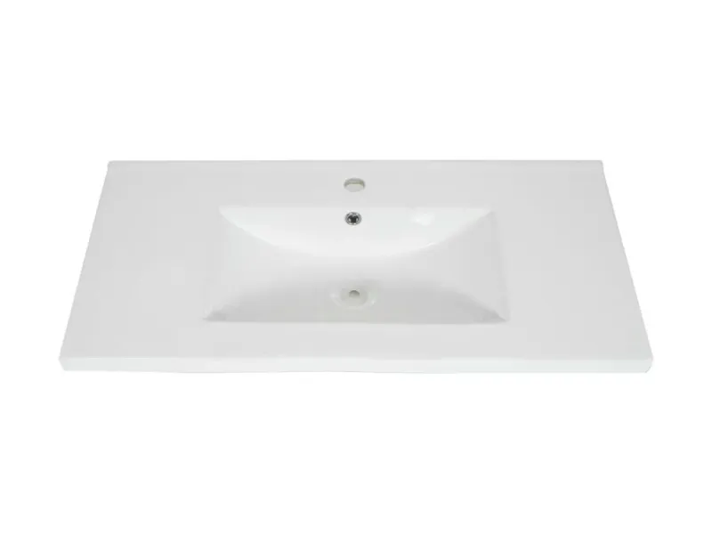 Meublita-D16 washbasin, 61cm x 30mm rim, 92cm x 30mm rim 3-Year Service Plan